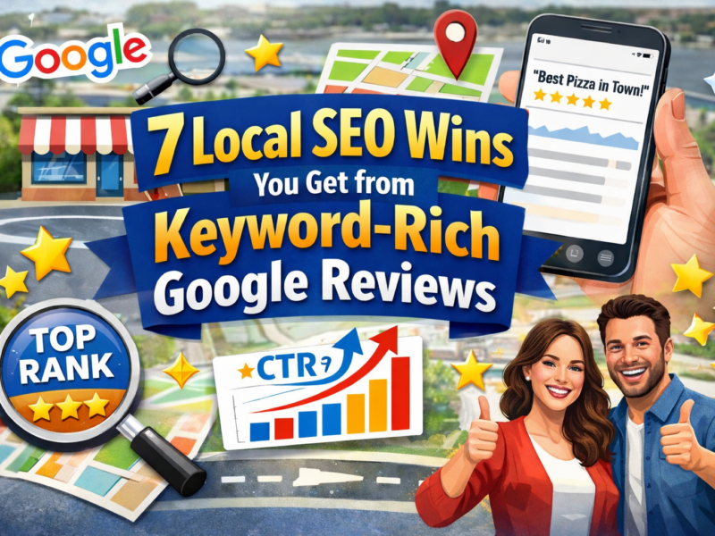 7 local SEO wins from reviews