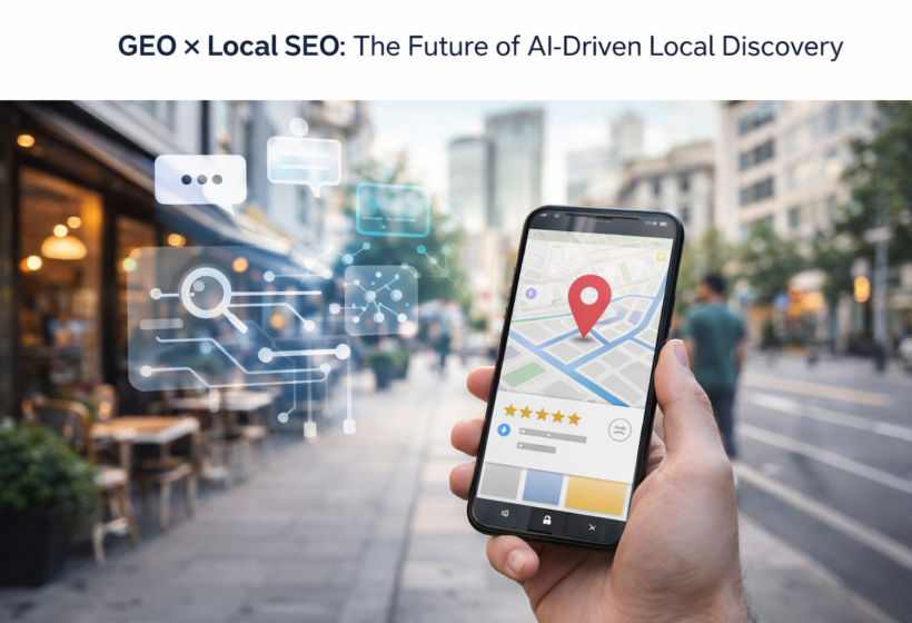 GEO × Local SEO Explained Ranking Is No Longer Enough