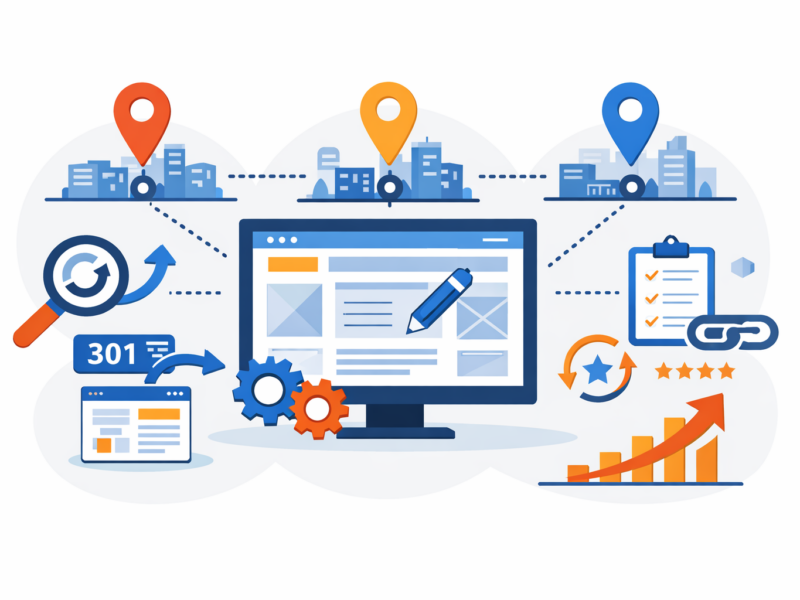 Website redesign and SEO strategy