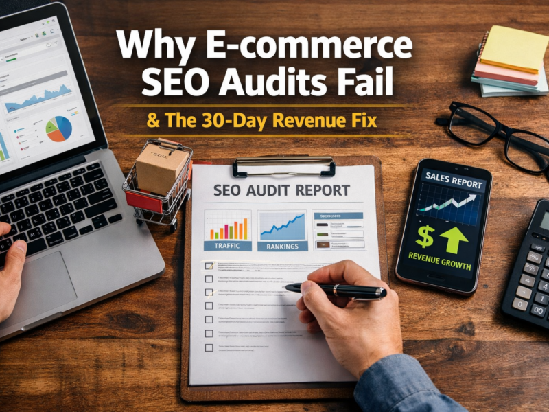 Why E-commerce SEO Audits Fail in 2026